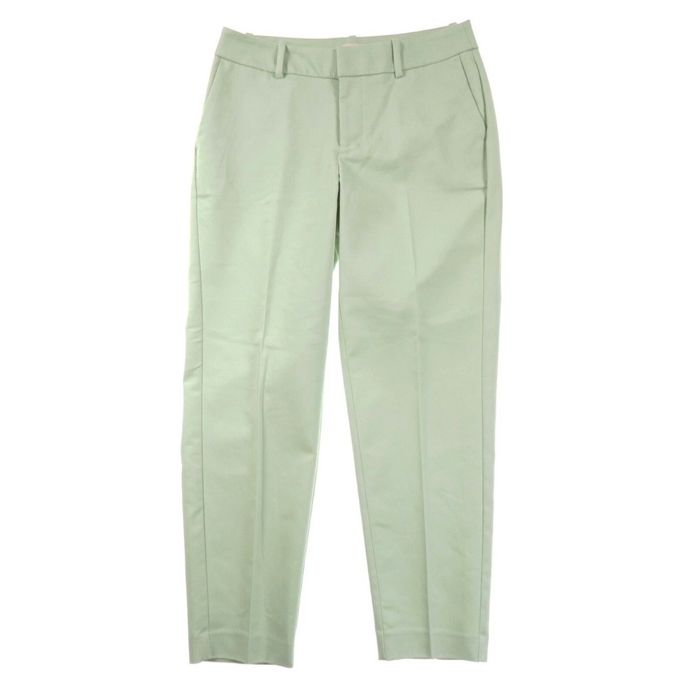 A New Day Womens Mint Green Stretch Tapered Ankle Dress Pants Size 14 Workwear